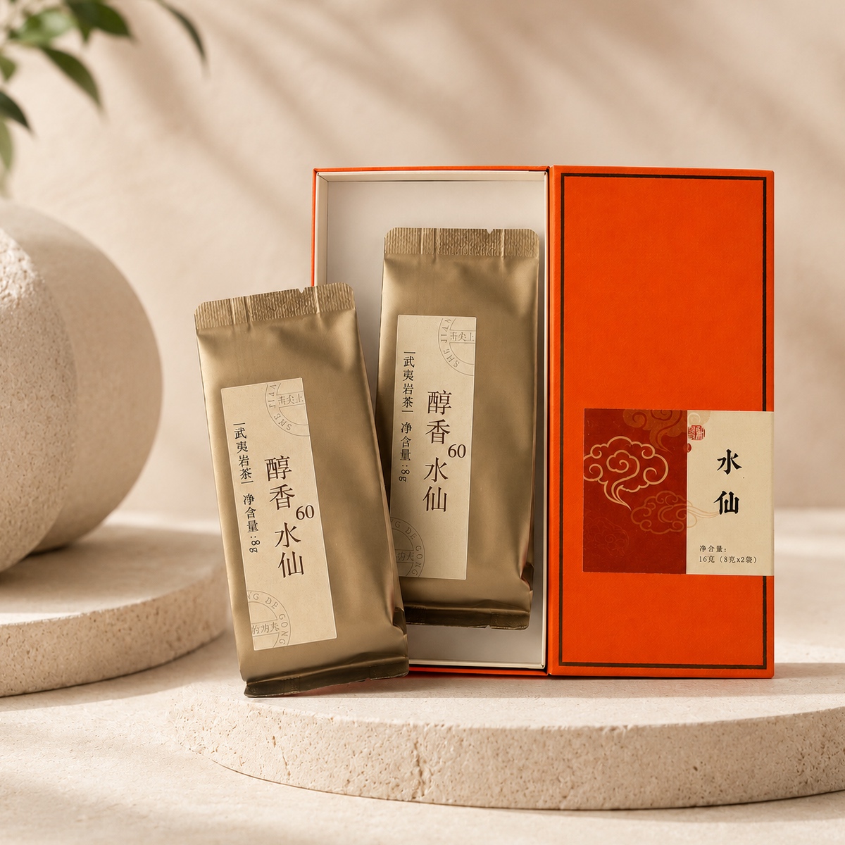 Чай Шуй Сянь 2 пакетики по 8 г купити в Nicetea