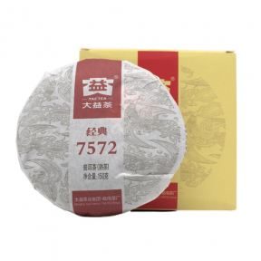 Чай Шу Пуэр Мэнхай Да И 7572 2201 2022 года 150 г