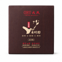 Чай Шу Пуэр Mengku Rongshi Mu Ye Chun 5-летний 2021 года 60 г
